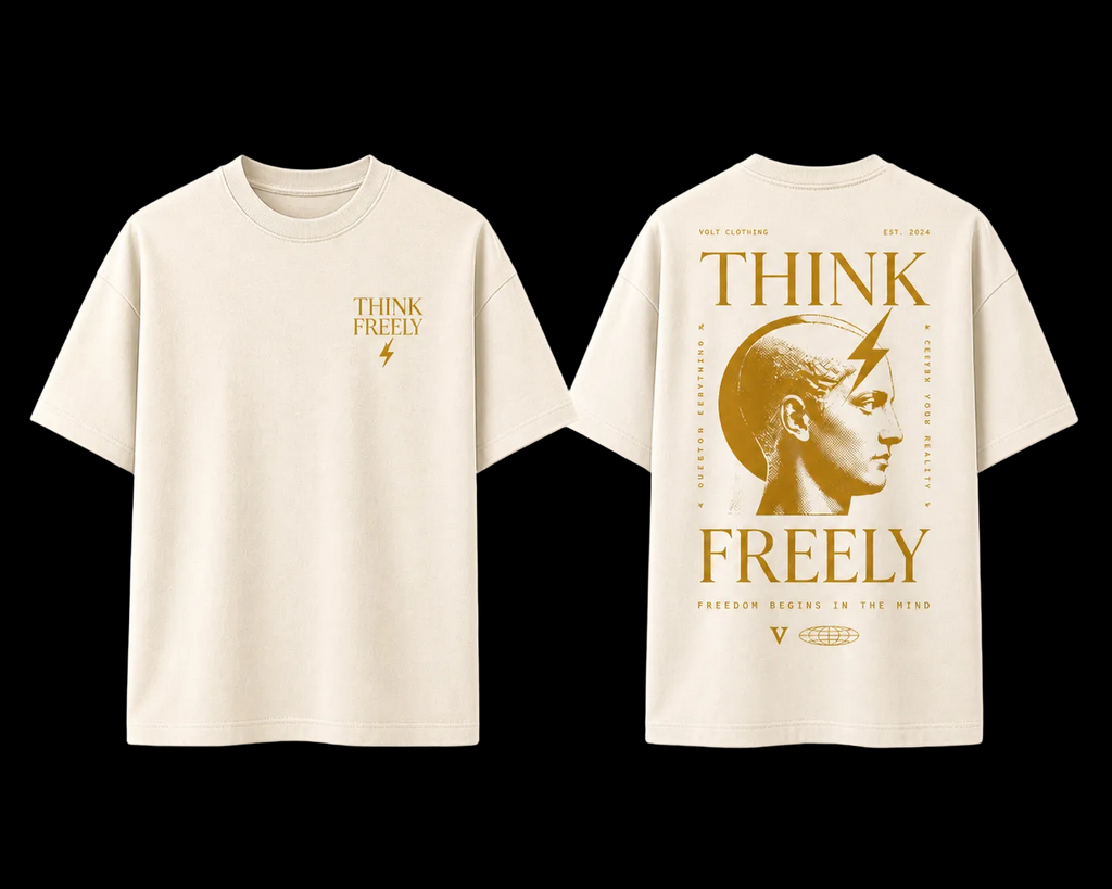 THINK FREELY TEE (PRE-ORDER)